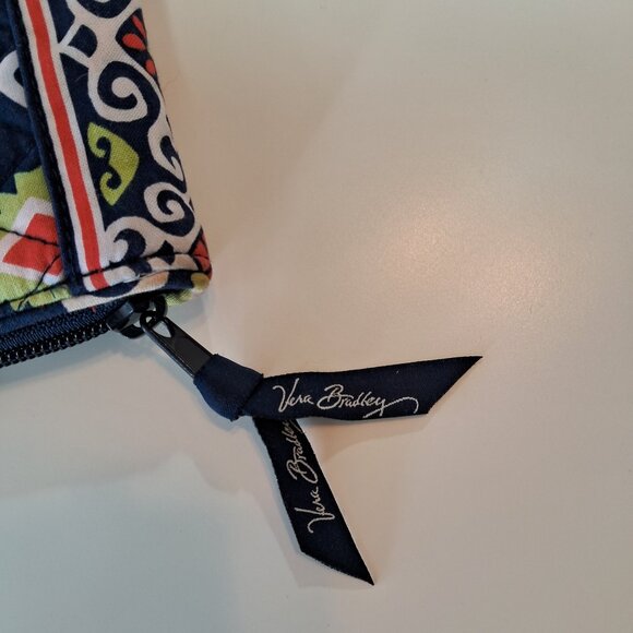 Vera Bradley Quilted Fabric Twist Lock Wallet - Picture 6 of 11